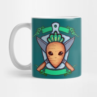 Carrot and Knife Coat of Arms Mug